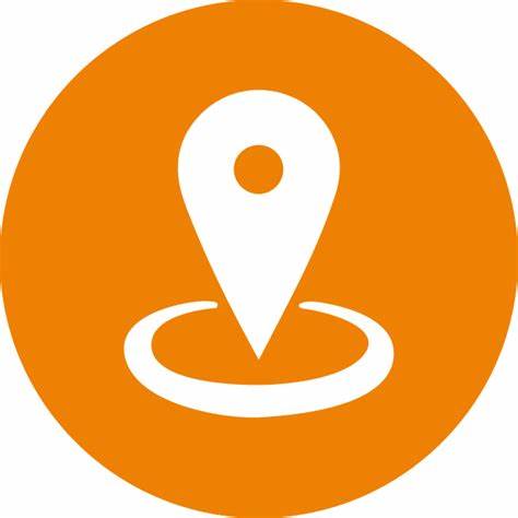 Download Jpg Free Stock Location Clipart Office Address - Orange ...